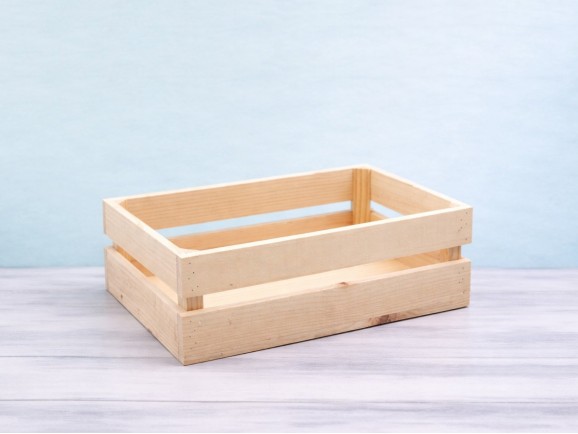 Caja Fruta Natural 50x30x17 cm. 2 lamas Ref.D2018N