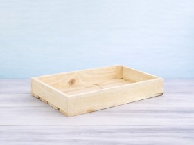 Caja Fruta Natural 50x30x7,5 cm. 1 lama Ref.D2020