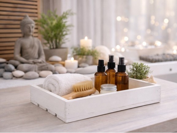 Caja Fruta Blanca 50x30x7,5 cm. 1 lama Ref.D2021