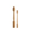Smooth wooden baluster and pillar Ref.ST200