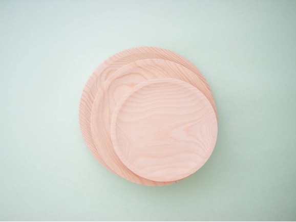 Platos de madera pulpo varias medidas Ref.AT010