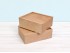 Caja de madera 26,5x18x10,5 cm. c/tapa corredera Ref.PC29