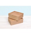 Caja de madera 26,5x18x10,5 cm. c/tapa corredera Ref.PC29