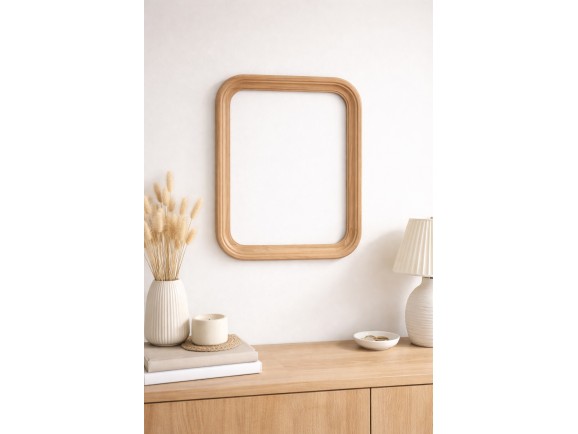 Marco de madera con perfil decorativo Ref. 603A