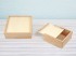Caja de madera 2 medidas c/tapa corredera Marco Ref.P00C01