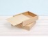 Pine wood box 20x15x3.5 cm. with sliding sid Ref.PC6P7B