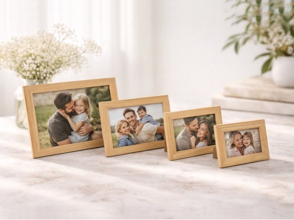 Pictures 5 cm frames with photo glass Ref.PVL5
