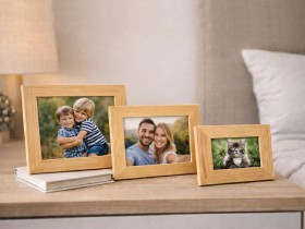 Pictures 4 cm frames with photo glass Ref.PVL4