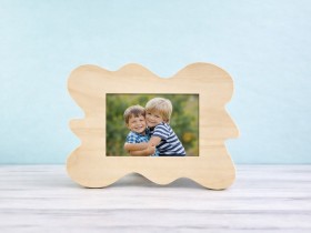 Wooden photo frame 15x20cm Ref.PMCR6V