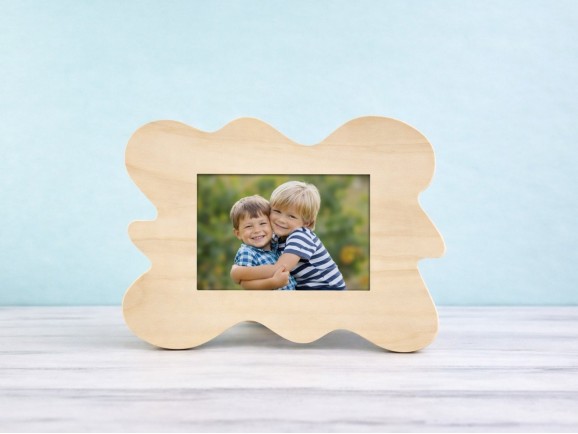Wooden photo frame 15x20cm Ref.PMCR6V