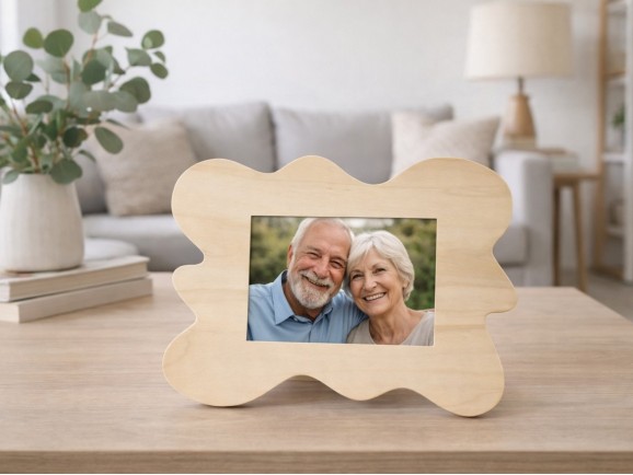 Wooden photo frame 15x20cm Ref.PMCR6V