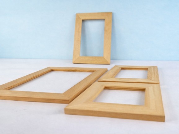 Wooden moldings 4 cm for wall decoration Ref.MO99