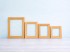 Wooden moldings 4 cm for wall decoration Ref.MO99