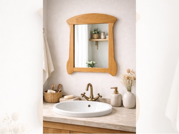 Wooden frame with rebate, 2 sizes. Ref. MO60