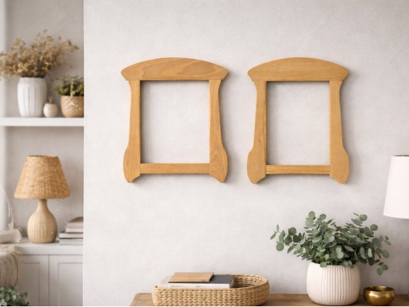 Marco de madera con rebaje 2 medidas Ref.MO60