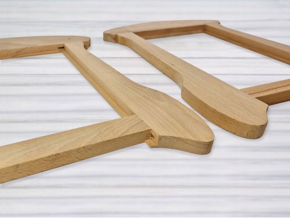 Wooden frame with rebate, 2 sizes. Ref. MO60