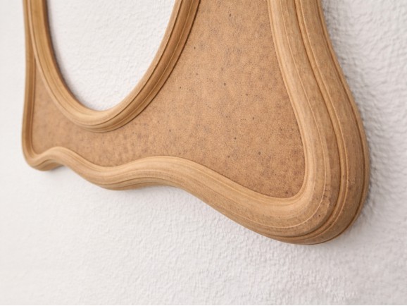 Marco decorativo ondulado para espejo ovalado Ref.MO610