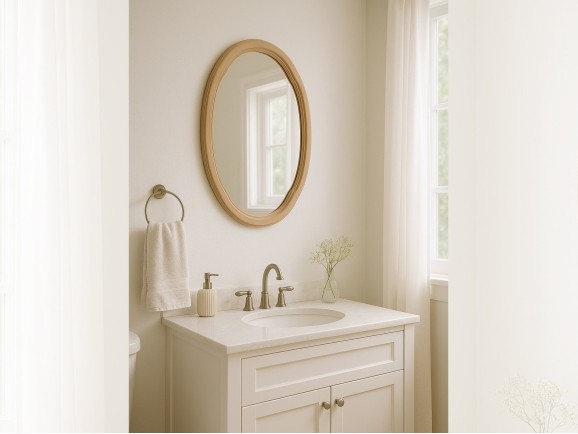 Frame 68x49 cm. for oval mirror Ref.MO601