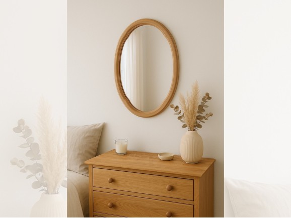 Frame 68x49 cm. for oval mirror Ref.MO601