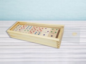 Dominó números de madera Ref.CCJC23B