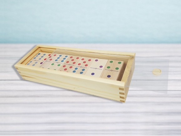 Dominó números de madera Ref.CCJC23B