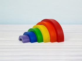 Wooden rainbow Colors Ref.CCDV53