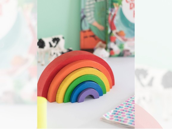 Arco Iris de madera Colores Ref.CCDV53