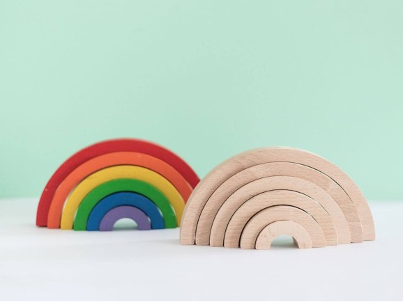 Arco Iris de madera Colores Ref.CCDV53