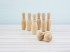Natural wood mini bowling pins 5.5 cm. Ref.CCTL50