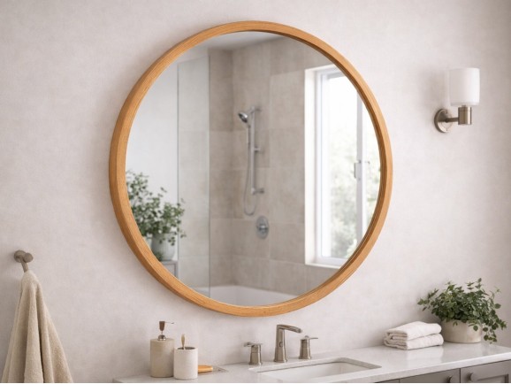 Round frame Ø50x2.5 cm for mirror Ref.MO607