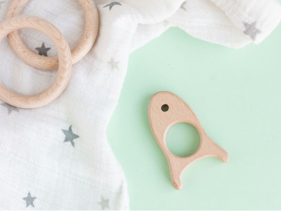 Wooden teethers shapes 1 Ref.RM2018