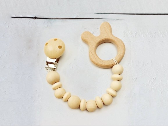 Wooden teethers shapes 1 Ref.RM2018