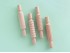 Wooden rollers for plasticine 4 units. Ref.OP211425