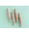 Rodillos de madera para plastilina 4 uds. Ref.OP211425