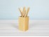 Square wooden pencil holder Ref. CCJC61