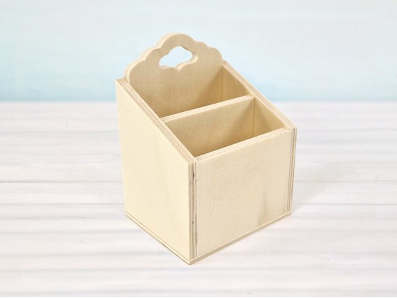 Escribanía de madera 11x9,5x15 Ref.AW24741