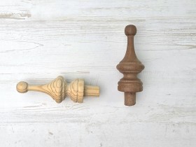 Remate Perfil de madera 2 acabados Ref.392P