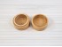Round wooden box Ø5x4 cm. with cap cover Ref.PCRF1