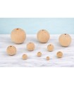 Wooden balls with bore Ref.100T
