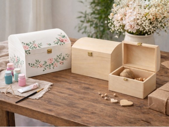 Large wooden chest, various sizes. Ref. AW2494