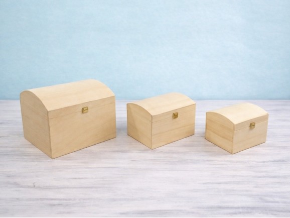 Baúl de madera grande varias medidas Ref.AW2494