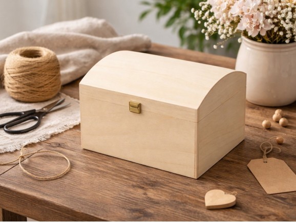 Baúl de madera grande varias medidas Ref.AW2494