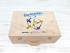 Wooden suitcase box 38.5x26.5x16 cm. with wooden handle Ref. PCM55