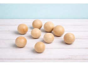 Wooden ball for table football Ø 33 mm. Ref.bolafutbolín