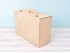 Wooden suitcase box 38.5x26.5x16 cm. with wooden handle Ref. PCM55