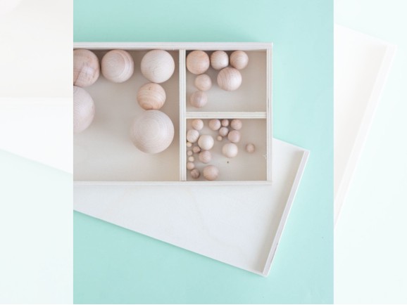 Wooden balls without drilling Ref.100