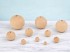 Wooden balls with bore Ref.100T
