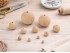 Wooden balls with bore Ref.100T