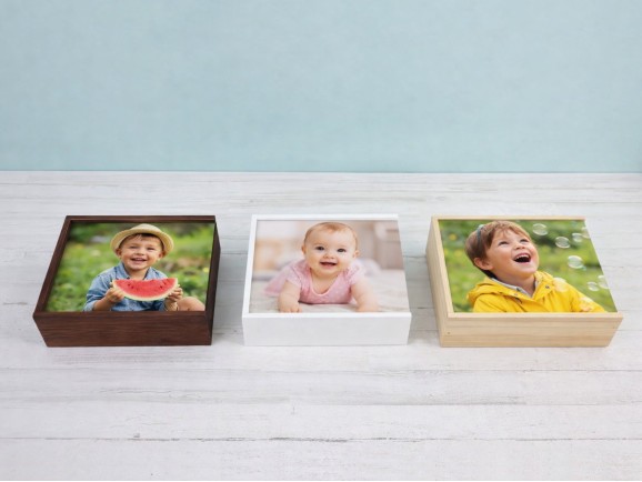 Photo box with full-color printed lid PF1015 and PF1318 Ref.PF1IM