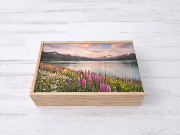 Caja para fotos con tapa impresa a todo color PF1520 y PF2025 Ref.PF2IM